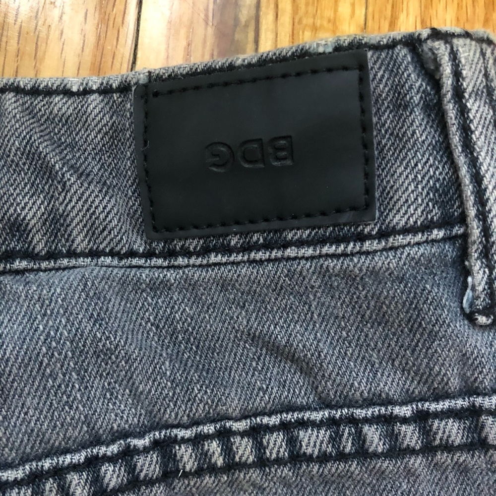 BDG Urban Outfitters High Rise Foxy Grey Shorts 25 - Picture 10 of 12